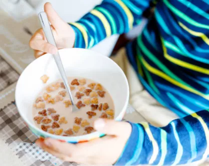 Petit déjeuner enfants et AUT