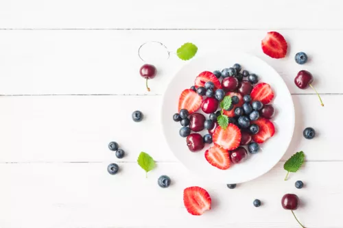 Salade de fruits rouges